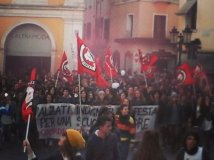 Treviso - 11ottobre2013-mobilitazione studentesca