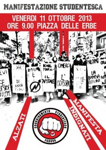 Padova - Alzati, indignati, manifesta!