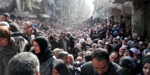Siria - 3° anniversario di sangue e fame