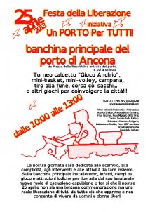 Ancona - 25 aprile, un porto per tutti!