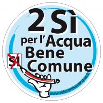 Logo acqua campagna referendaria
