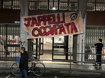 Padova - Occupata l'aula studio Jappelli