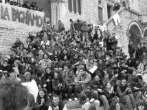 Perugia 18 aprile 2012 - 37 denunce per la mobilitazione del 30 novembre 2010 contro il ddl Gelmini. 