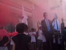Parma - 15 giugno 2013: vogliamo democrazia. Non accettiamo rifiuti.