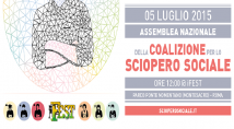 Il 5 luglio a Roma l'assemblea della "Coalizione per lo sciopero sociale"