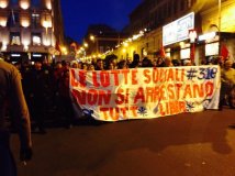 Roma - Trasformati in firme gli arresti domiciliari per 7 attivisti del movimenti di lotta per la casa, tolte le misure ad atri 10