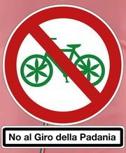 No al Giro della padania: festa e manifestazione a Rovereto (Tn)