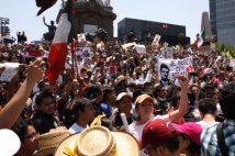 Città del Messico - Marcia 20 maggio