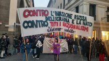 Oltre mille persone a Padova: "contro la guerra, contro l’invasione russa dell’Ucraina, contro la NATO, al fianco dei civili in fuga