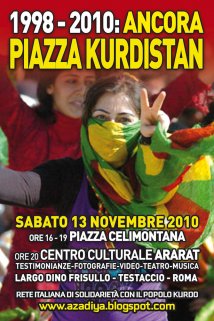 Roma - 13 Novembre - Piazza Kurdistan