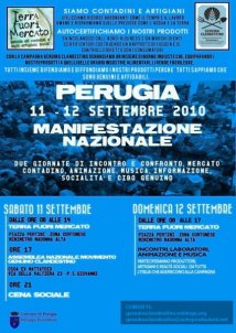 Perugia - Genuino Clandestino - 11-12 settembre