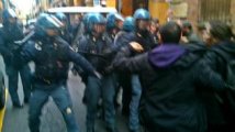 Bologna - Sgomberata l'occupazione abitativa di via Solferino, tensioni con la polizia