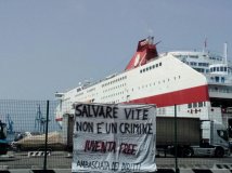 Ancona - Solidarietà alle ONG ribelli