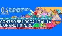 Ancona - Contro Sblocca Italia e grandi opere: 4 ottobre assemblea nazionale
