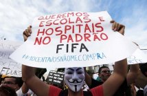 Brasile - Proteste contro i Mondiali