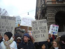 Roma - Città meticcia e ribelle: "Occupiamo tutto, noi non siamo in vendita"