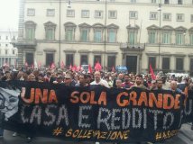 13 febbraio: l’assedio continua   I movimenti sociali rispondono in piazza agli arresti avvenuti a Roma e a Napoli questa mattina.