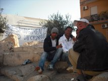 Lampedusa - Italia: la macchina della paura a pieno regime