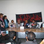 Sciopero della fame delle famiglie delle vittime e dei feriti della rivoluzione tunisina