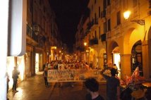 Vicenza - Un fiume umano per fermare il Tav