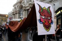 #occupyvicenza- 11.11.11 Draghi Ribelli street parade