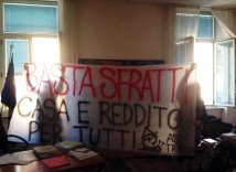 Trieste - ASC occupa l'ufficio dell'Assessore alle Politiche Sociali