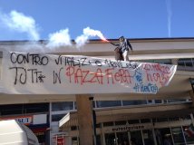 Trento - 19.03.2014 - Azione simbolica contro vitalizi e privilegi