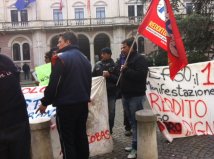 Padova - Conferenza stampa Adl Cobas contro viole