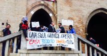 Rimini - #SgomberiamoRenzi: Contestati Lupi e Moretti alle giornate della Cgil