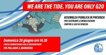 We are tide, you are only (G)20! - Assemblea pubblica verso le mobilitazioni contro il G20 della finanza a Venezia