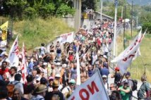 Manifestazione con i sindaci della Val Susa