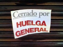 Spagna: sciopero generale