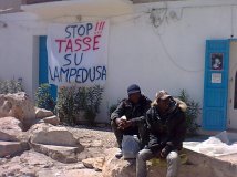 Welcome a Lampedusa - Report multimediale del 1 aprile 2011