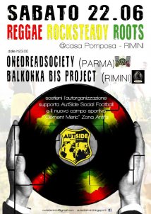 Rimini - Sabato 22 giugno Giornata antirazzista e Autside Reggae Party @Casa Pomposa