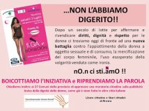 Rimini - Volantinaggio: Fi.ga e bomboloni... Noi non l'abbiamo digerito!