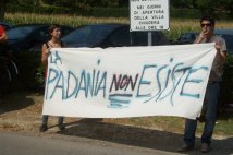 Giro della Padania: a Montecchio (VI) contestazione della presentazione della tappa