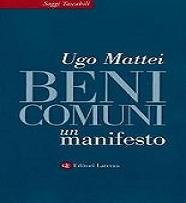 Padova. Presentazione di "Beni comuni" di Ugo Mattei