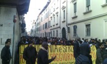 Brescia 28 marzo 2015 - Manifestazione di migranti e antirazzisti