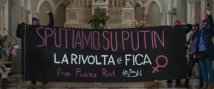 Roma - Contro Putin per le Pussy Riot