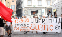 Genova, corteo spontaneo contro gli arresti