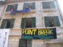 Roma - Nasce Point Break, studentato occupato da Crew in Onda