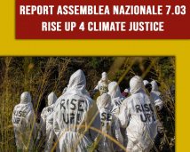 Prosegue il percorso di Rise Up 4 Climate Justice. Il report dell'ultima assemblea telematica