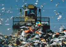 Trattamento di residui e cemento prodotto da rifiuti
