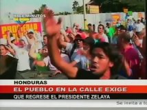 Honduras - Colpo di stato: 8° giorno...testimonianza e video