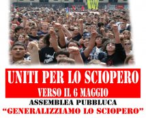 Generalizziamo lo sciopero- assemblea pubblica "Uniti per lo Sciopero"-Taranto