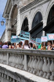 Venezia - Welcome. appuntamento per manifestazione